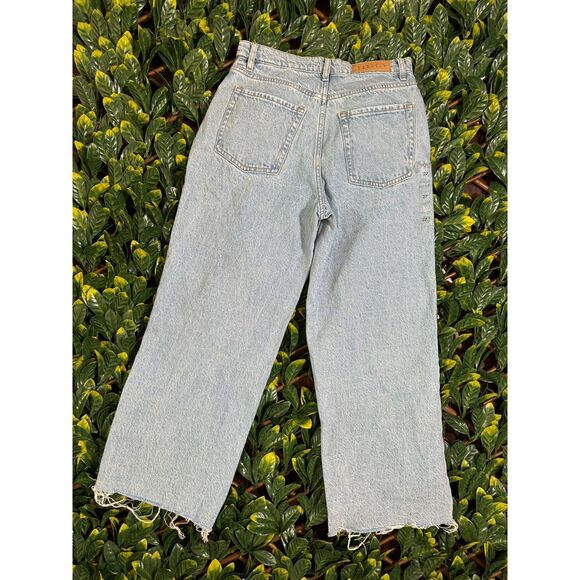 PACSUN Nora Wide Leg Light Wash Jeans Size 27 - Picture 2 of 6